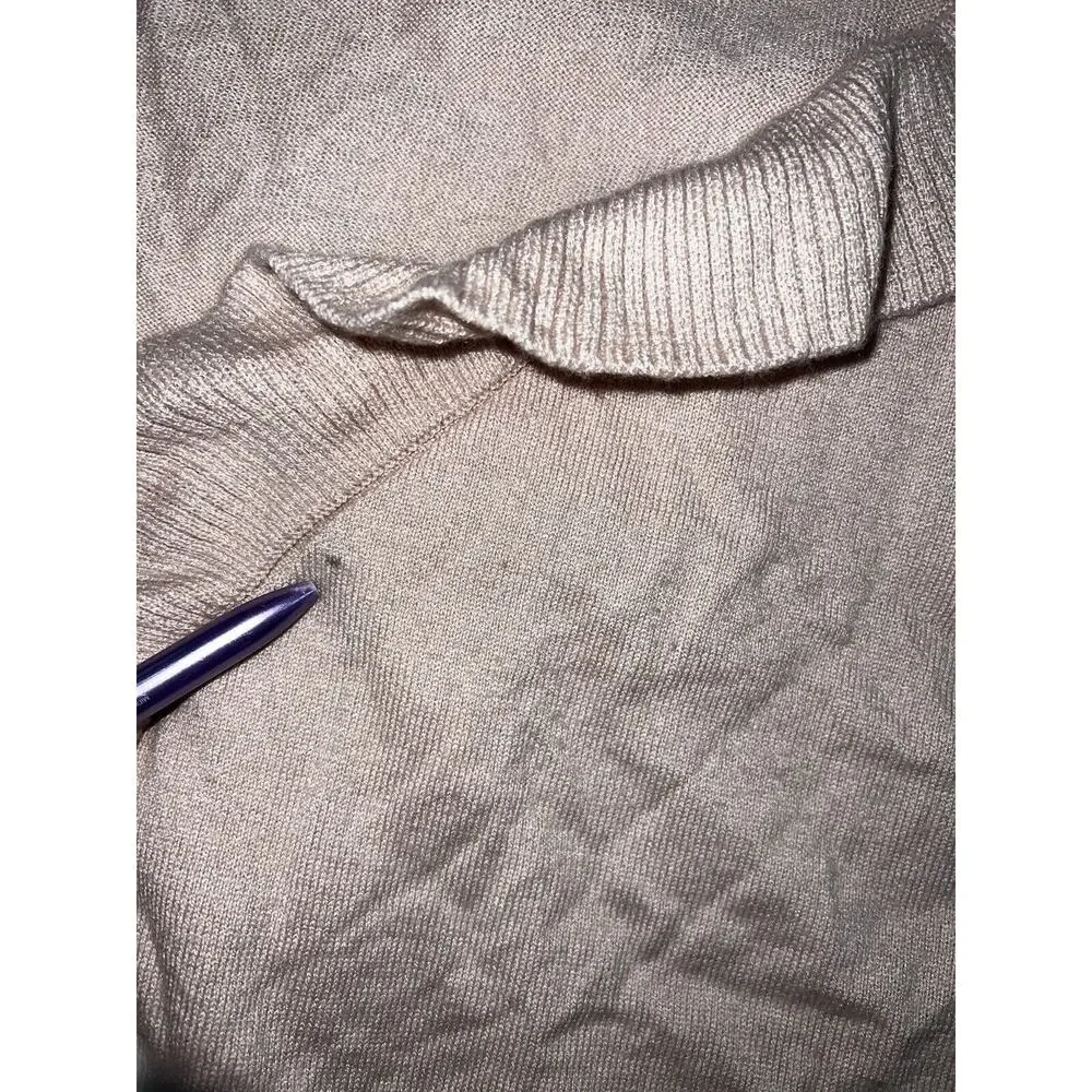 Gap Sweater Women 2XL Merino‎ Wool Boat Neck Ruffle Cottagecore Peasant Casual